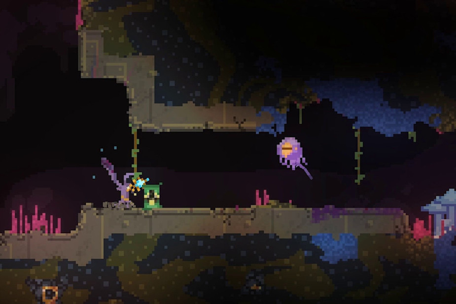 Скриншот игры Noita