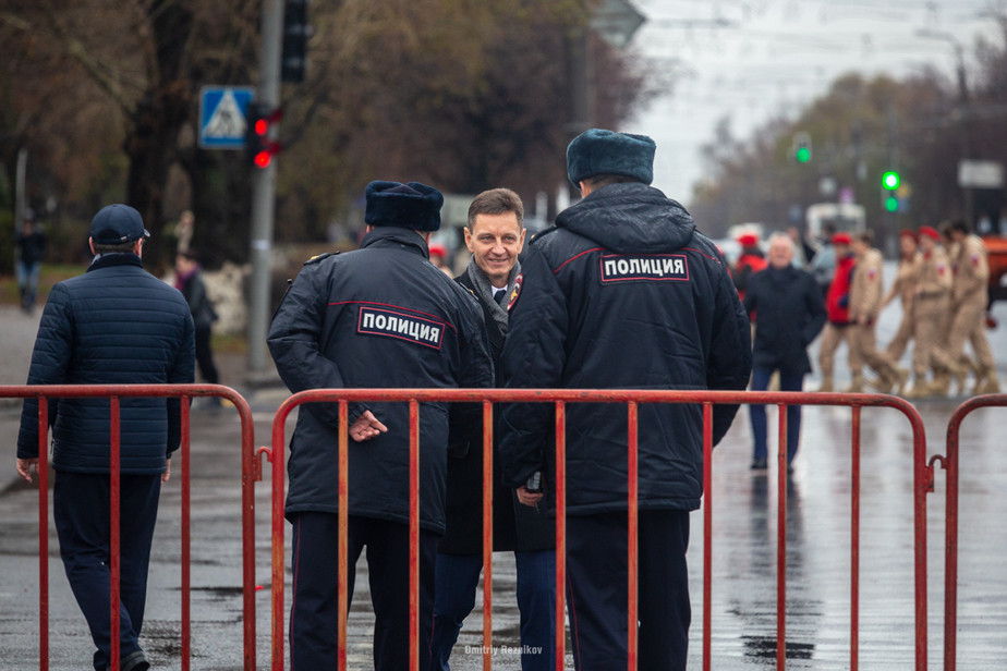 Владимир Сипягин во время Дня народного единства