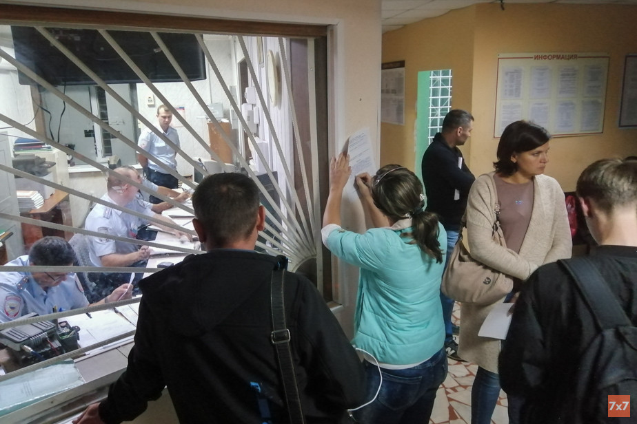 Жена одного из задержанных пишет заявление