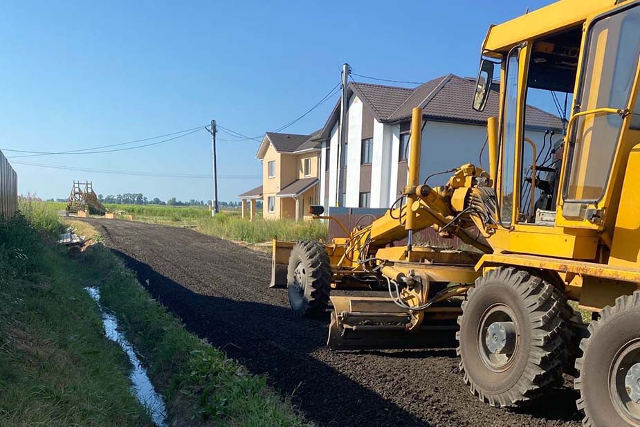 Дорога в деревне Курдумово, ремонт которой контролировал один из претендентов на премию «Сила в людях»