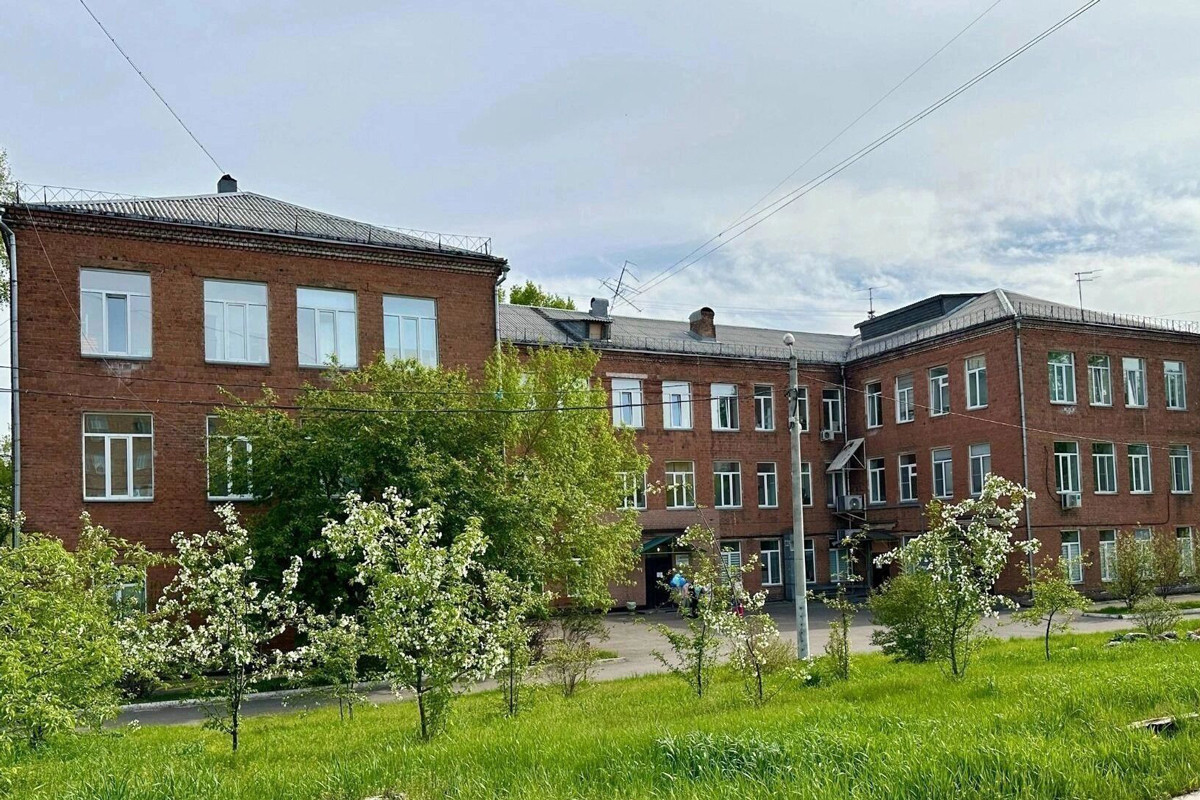The building of Maternity Hospital No. 6 in Krasnoyarsk