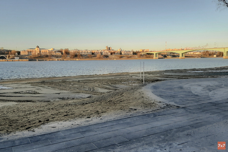 Тверицкая набережная после приемки работ