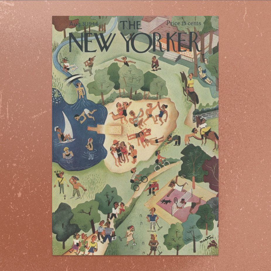 Обложка журнала The New Yorker, в котором впервые был опубликован текст книги «Хиросима» Джона Херси