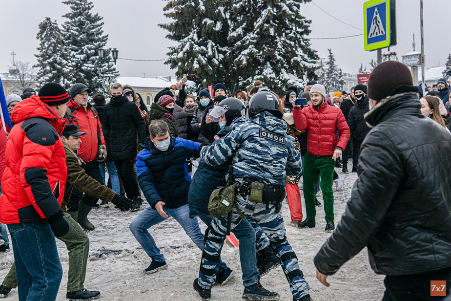 Задержания на акции 23 января в Ярославле