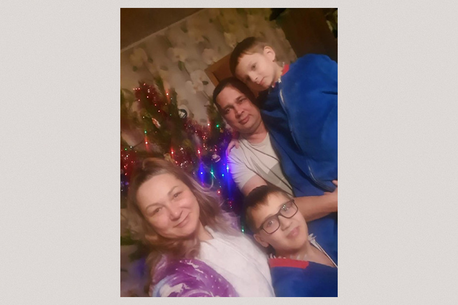 Марина Тугова с семьей. Фото из личного архива героини