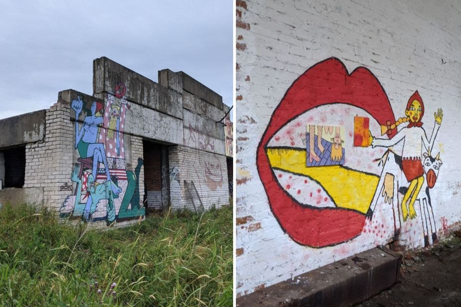 Выставка уличного искусства "Коровник"