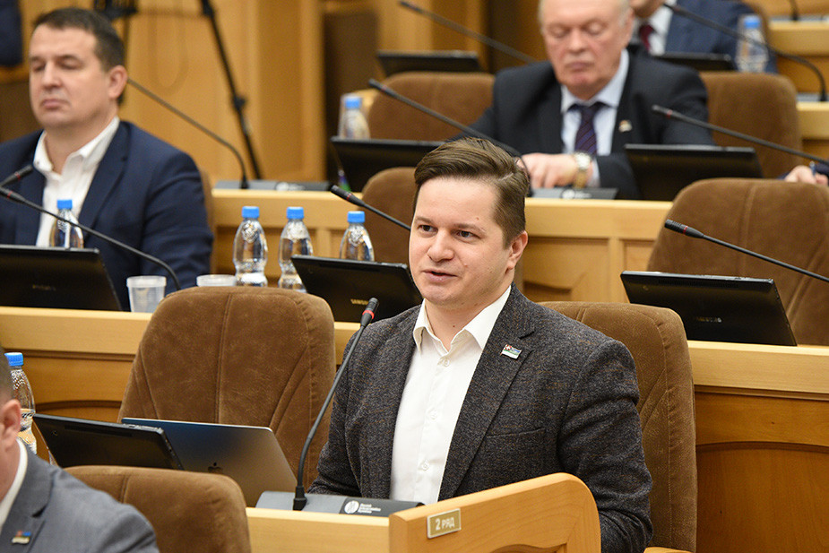 Виктор Воробьев на заседании Госсовета Коми