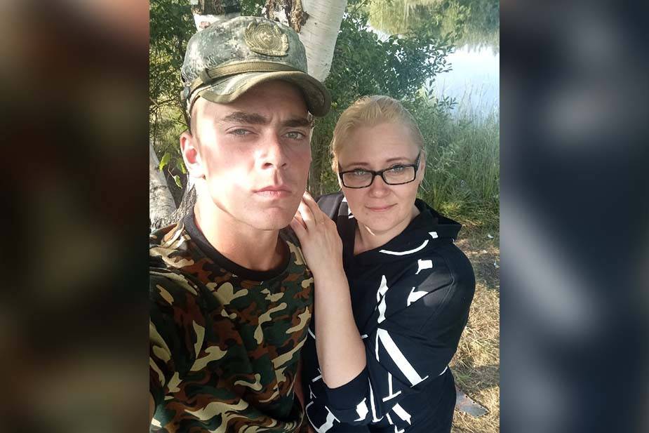 Павел с мамой Натальей