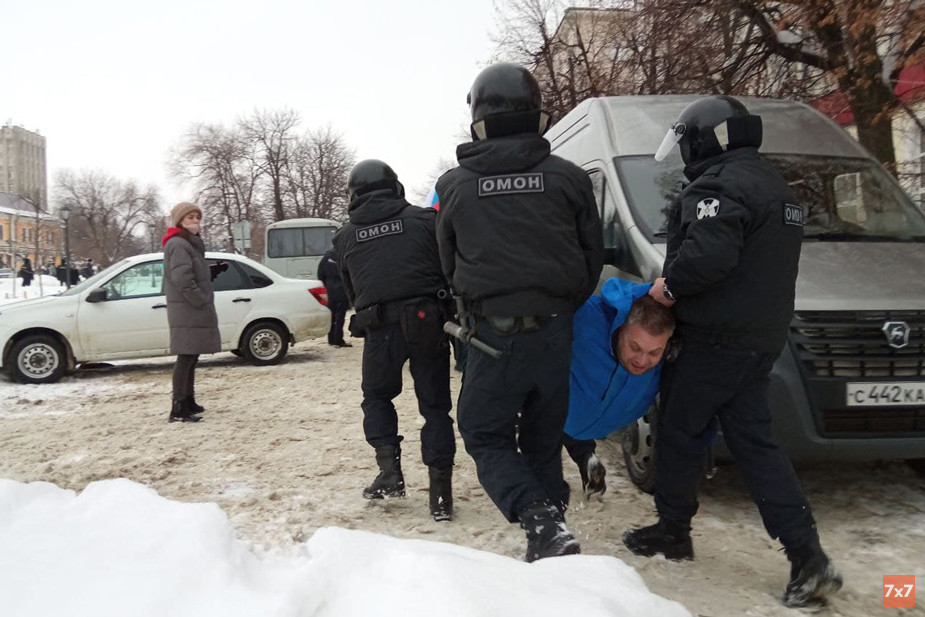 Задержания в Пензе