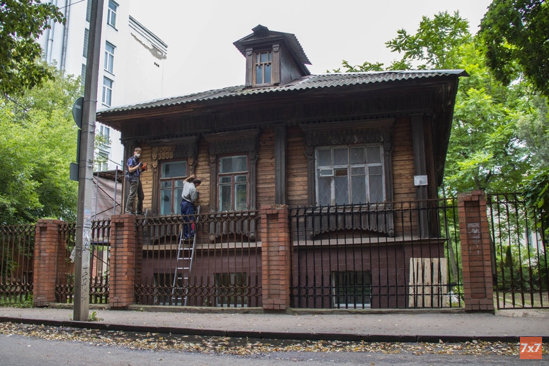 Дом во время ремонта