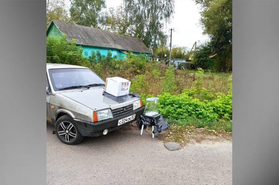 Избирательный участок в Орловской области