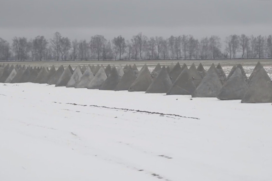 Защитные сооружения в Брянской области. Скриншот из видео: телеграм-канал Единой России