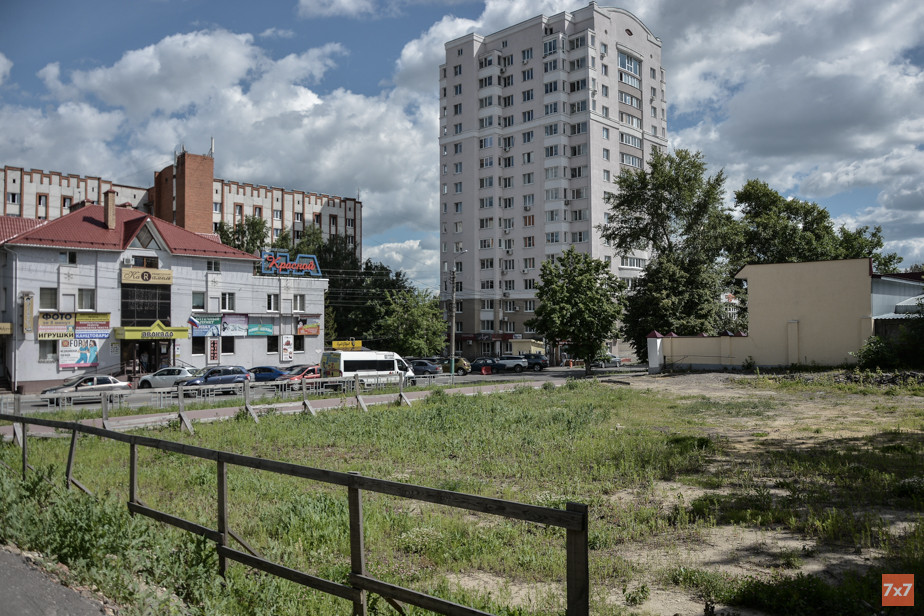 Участок под строительство торгового центра