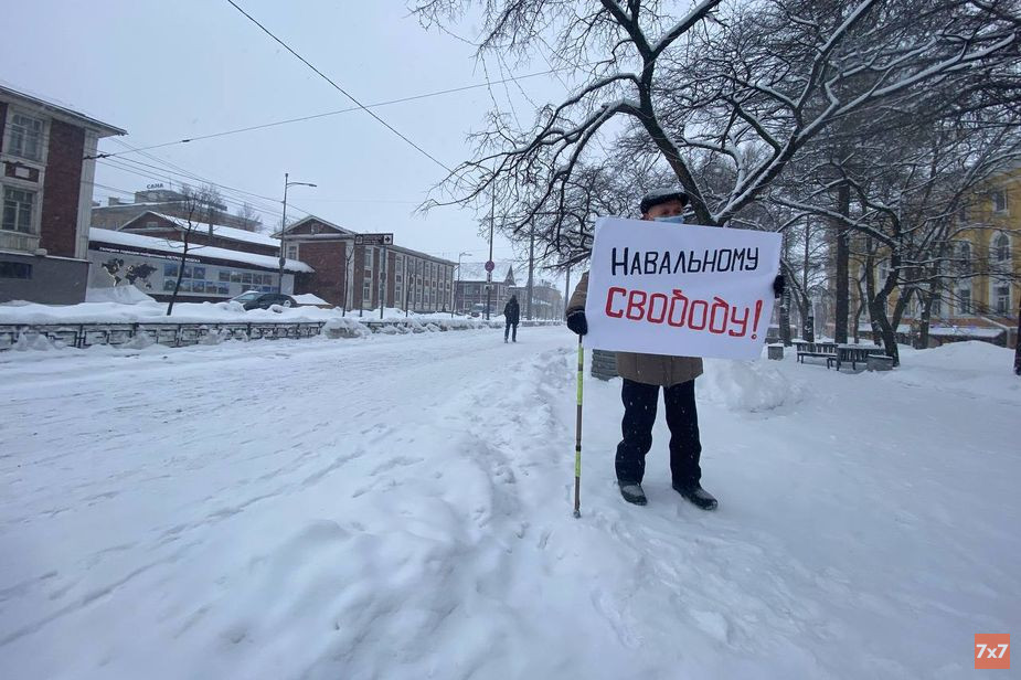 Одиночный пикет в Петрозаводске