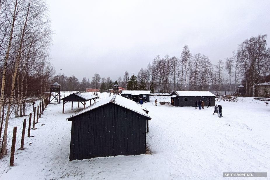Replica camp in Karelia