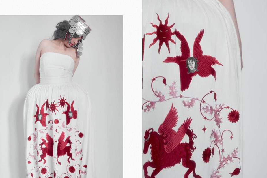 HĔRACHA: платье Linking Realities