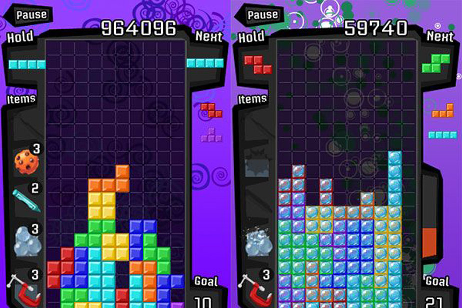 Скриншот игры «Тетрис»