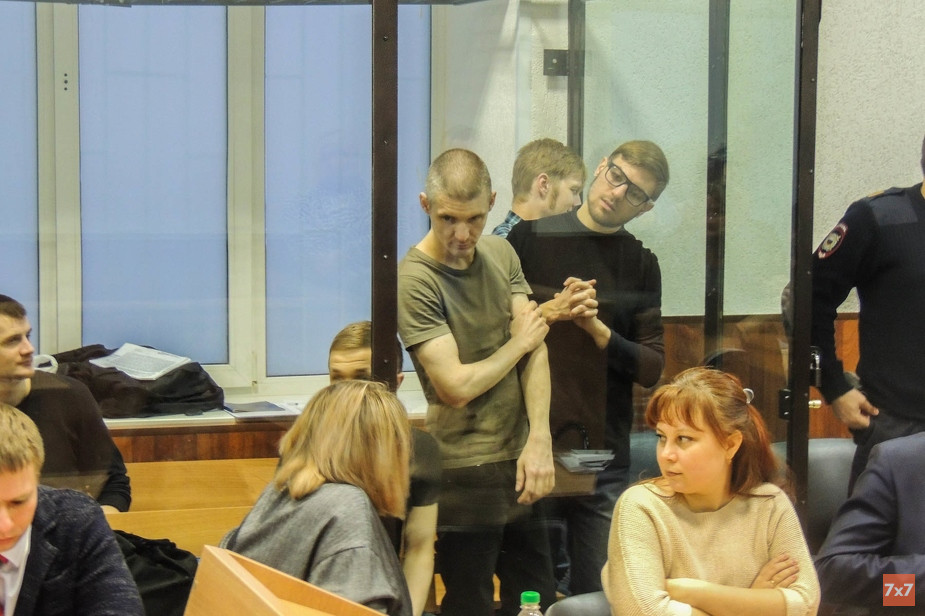 Подсудимые в зале суда