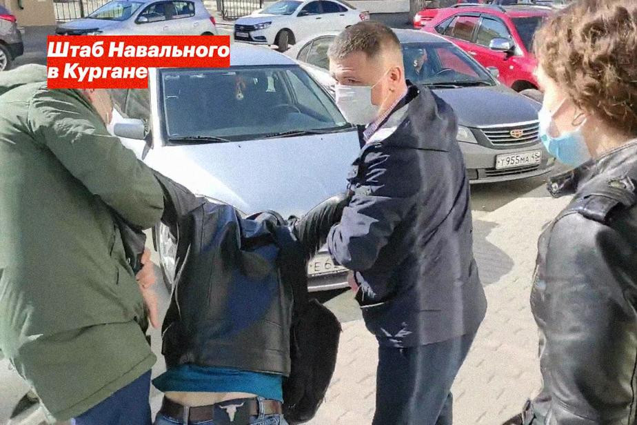 Задержание Алексея Шварца