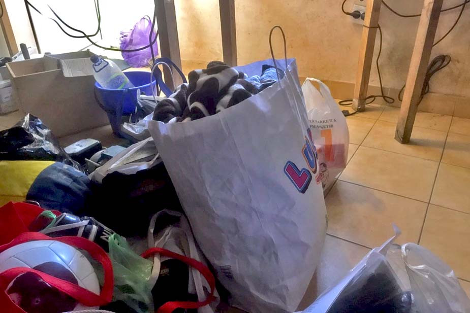 Вещи, которые Валерия и ее знакомые собрали перед выселением из квартиры