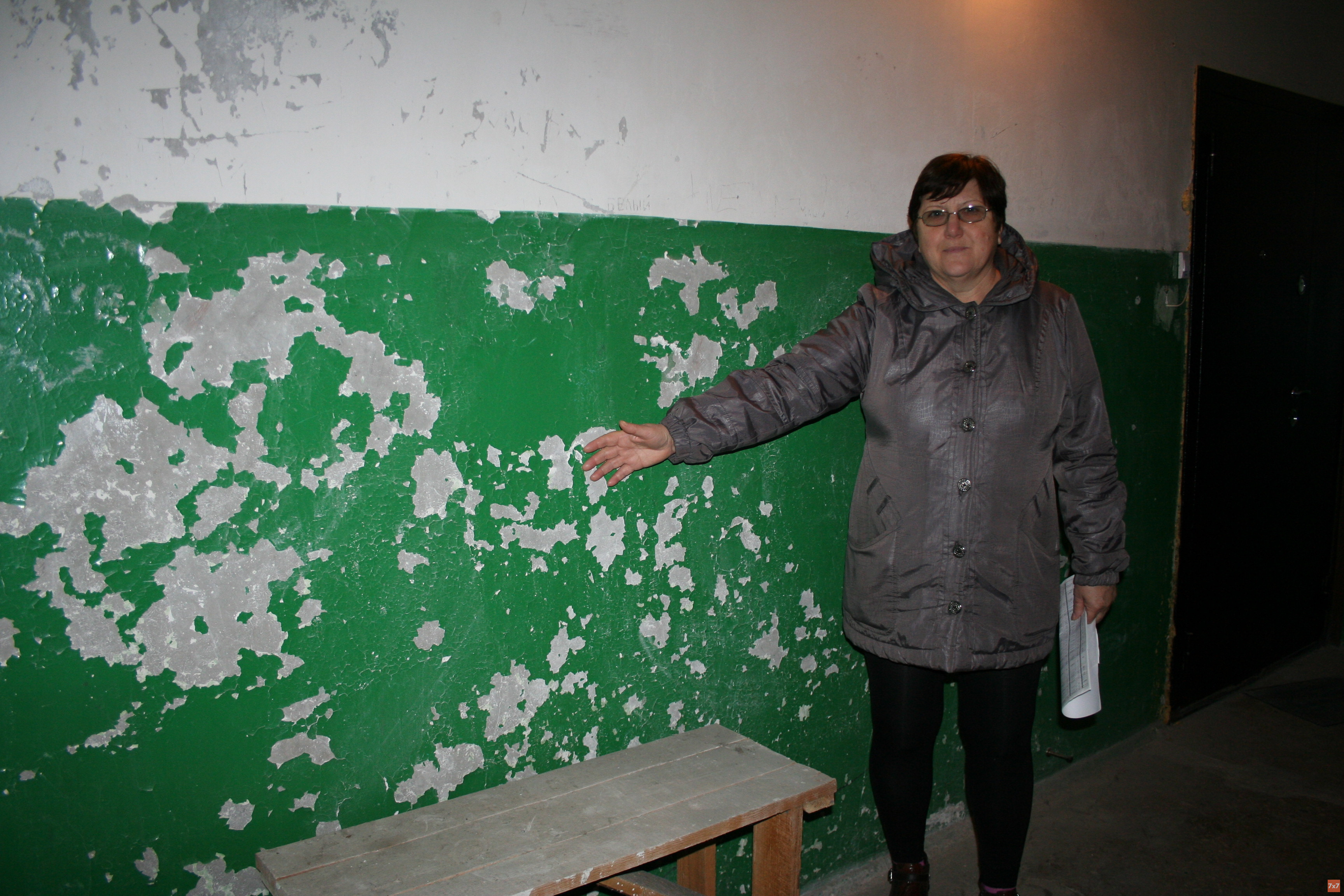 Людмила Морозова в доме на улице Чапаева, 30 