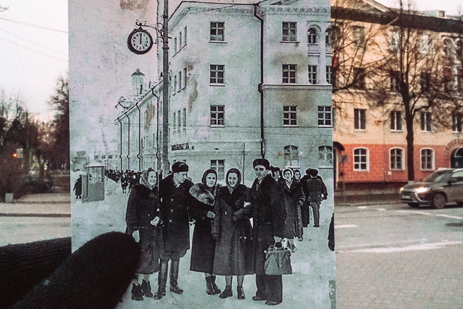 Многоквартирный жилой дом на ул. Волкова 164, это пересечение улиц Комсомольская и Пушкина