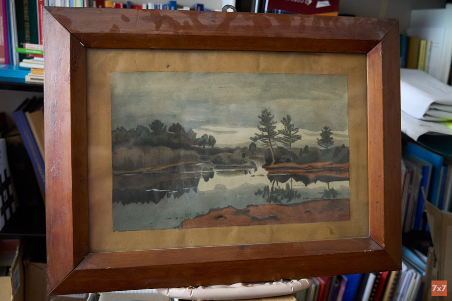 Картина коми художника, найденная археографами