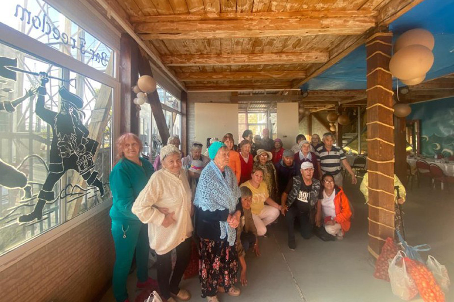 Прощальный обед в столовой, 6 сентября 2025 года. Фото из личного архива Марины Туговой