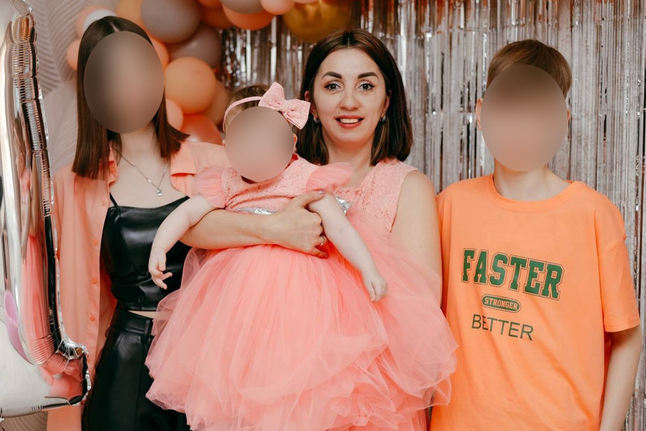 Екатерина с семьей. Фото с личной страницы во «ВКонтакте»