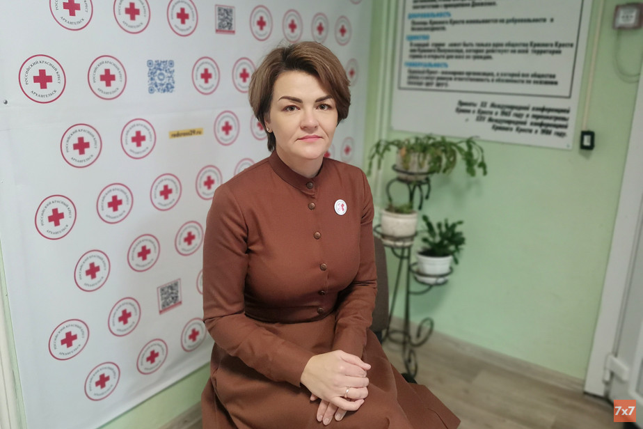 Руководитель проекта «Служба помощи Красного Креста» в Архангельске Екатерина Попова