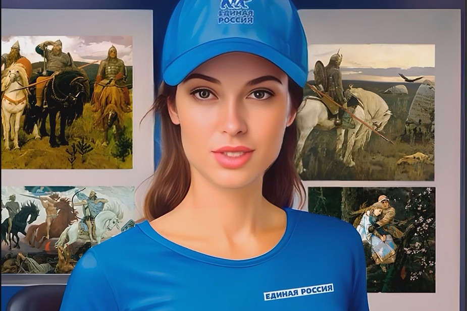 Электронная активистка «Единой России», 2023 год