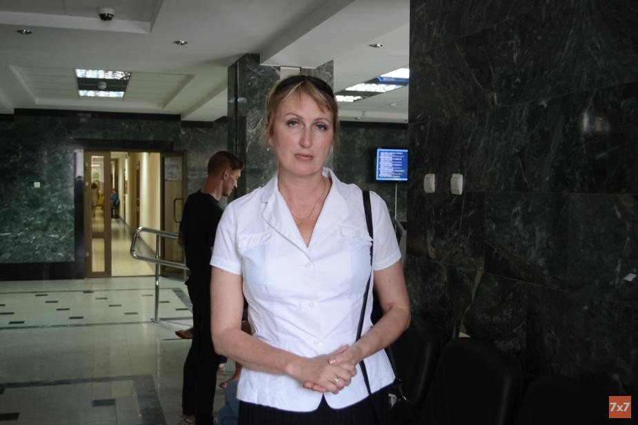 Мать Армана Сагынбаева Елена Стригина