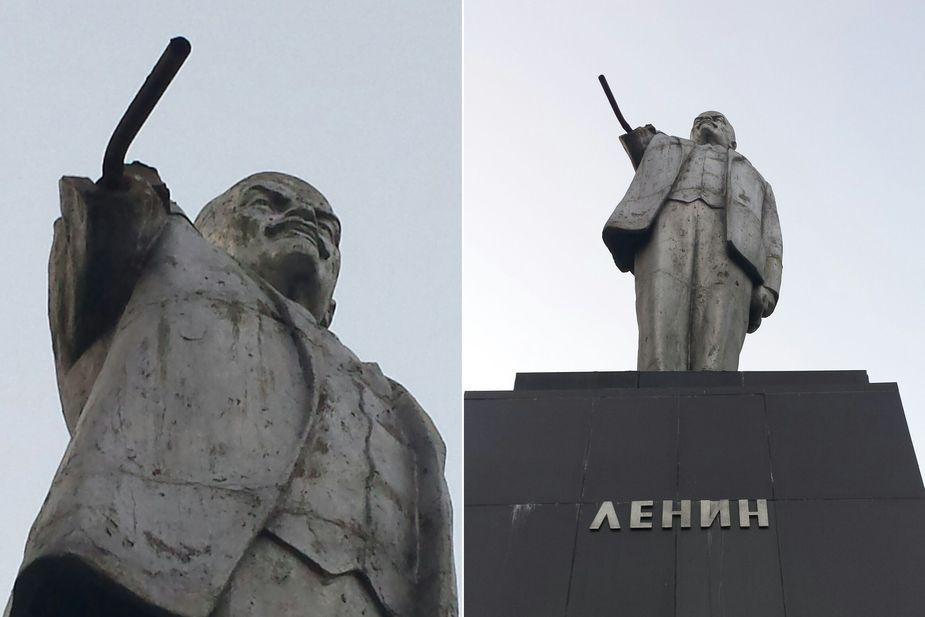 Однорукий Ленин