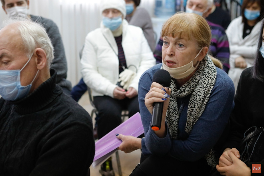 Встреча белгородцев с мэром Антоном Ивановым. Фото Антона Вергуна