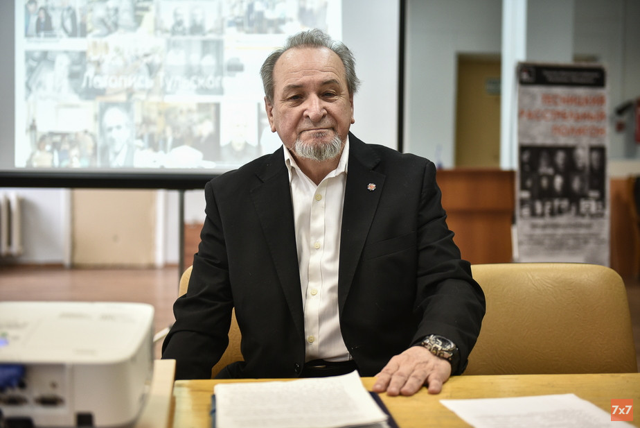 Председатель тульского Мемориала Владимир Куликов