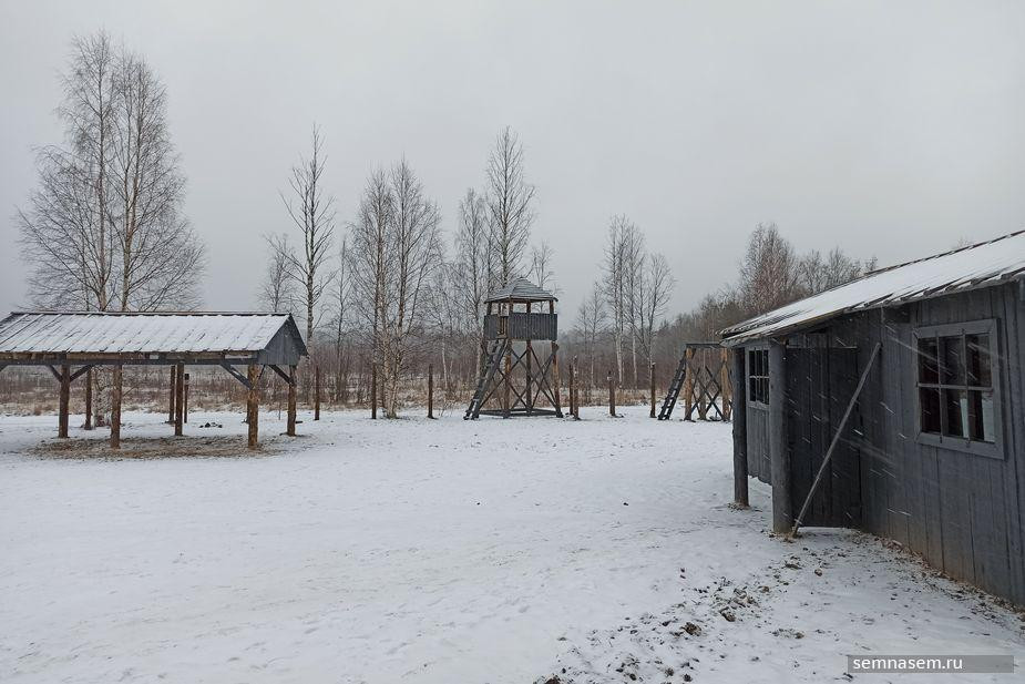 Replica camp in Karelia